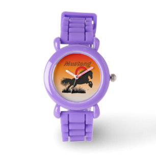 Caballo - mustang reloj