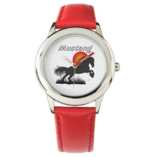 Caballo - mustang reloj