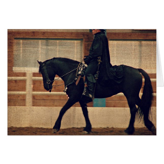 Caballo negro (Anverso (Horizontal))