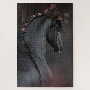 Caballo negro - Rompecabezas