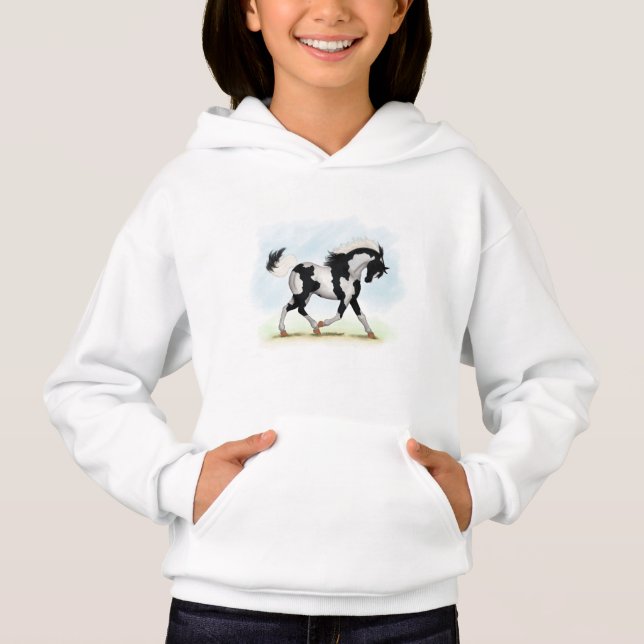 Caballo Piebald Overo Pinto (Anverso)