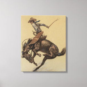 “Caballo que Empaca” Arte Occidental por Will Jame