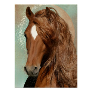 Caballo Rojo - Poster