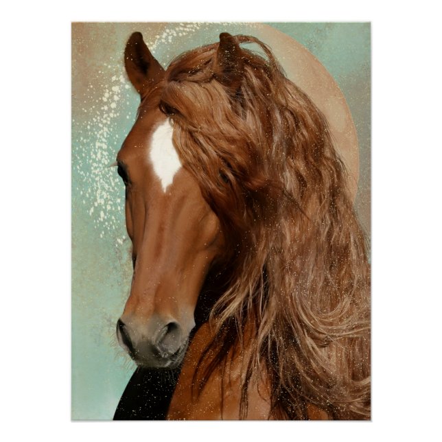 Caballo Rojo - Poster (Anverso)