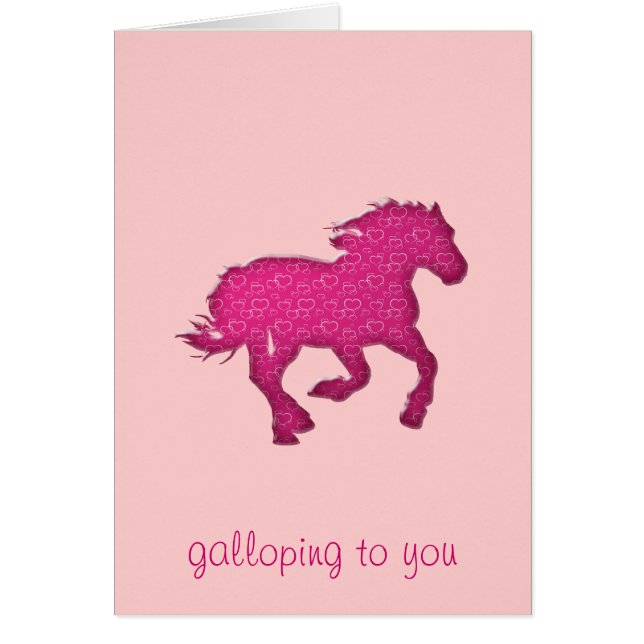 caballo rosa (Frente)