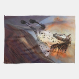 Caballo salvaje 2 toallas de cocina