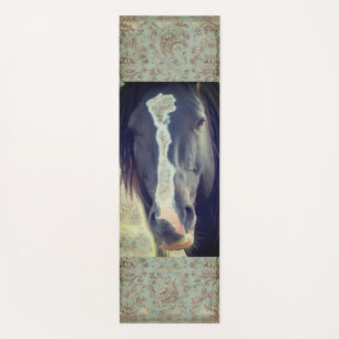 CABALLO SALVAJE DE UTAH ARTE ORIGINAL YOGA MAT