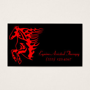 Caballo salvaje del Bronco Rojo Flamante Mustang