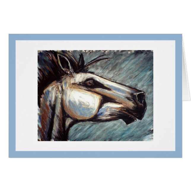 Caballo Sobresaltado (Anverso (Horizontal))
