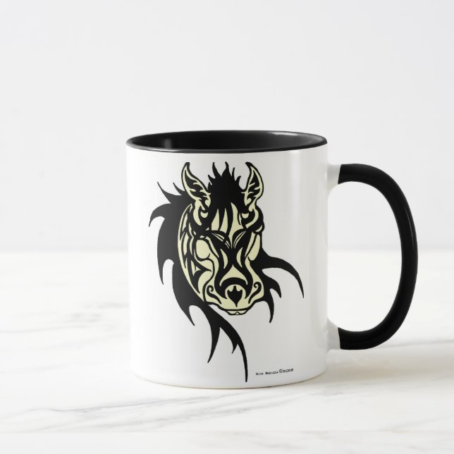 Caballo tribal - taza (Derecha)