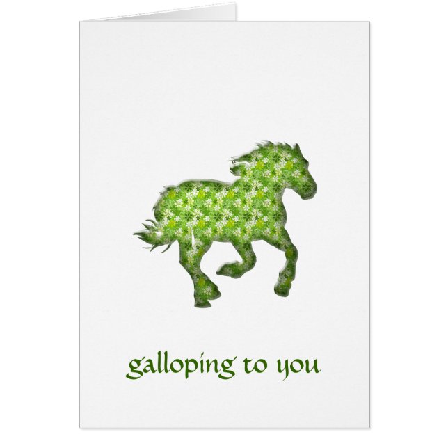 caballo verde (Frente)
