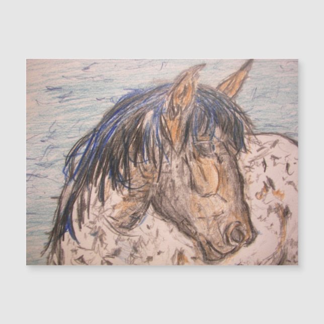 Caballo visto (Anverso)