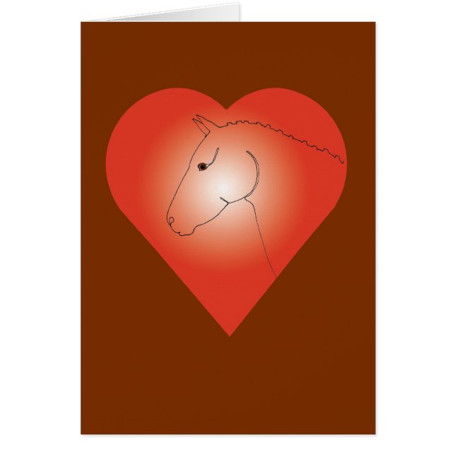 Caballo y corazón (Frente)