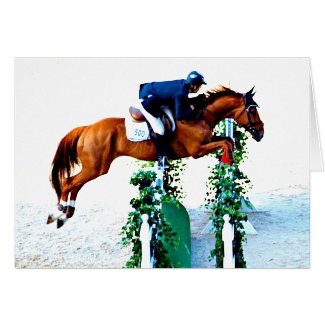 Caballo y jinete en el anillo del parachoques (Anverso (Horizontal))