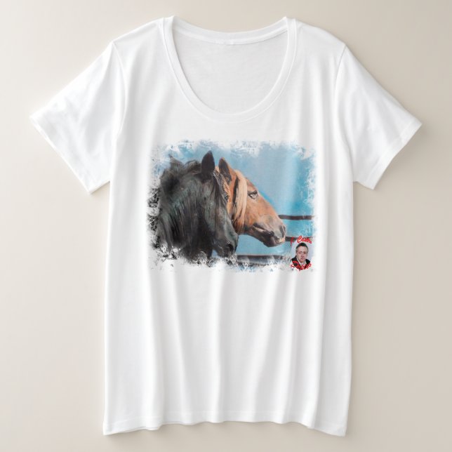 Caballos (Anverso del diseño)