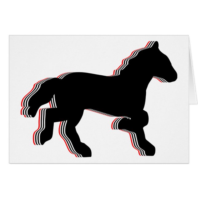 caballos apilados (Anverso (Horizontal))
