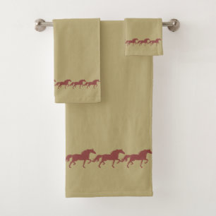 Caballos bayos marrones elegantes y con estilo en 