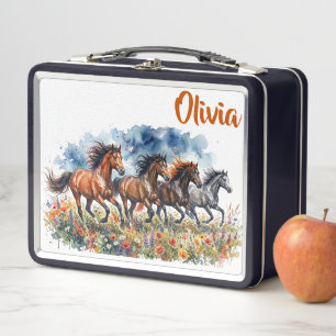 Caballos Corriendo Escuela Personalizada