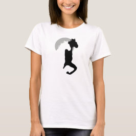 caballos corriendo juntos camiseta