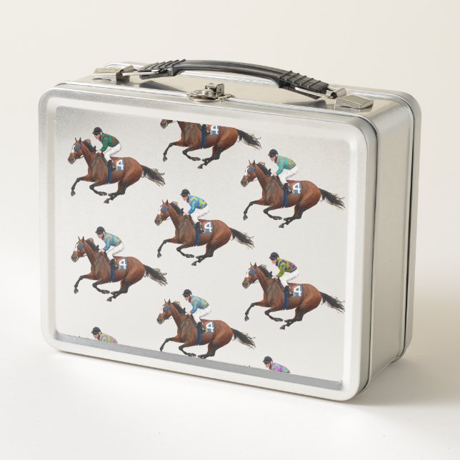 Caballos de carreras (Anverso)