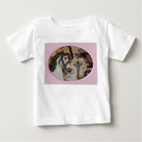 Caballos de carrusel diseñan camisa para niños
