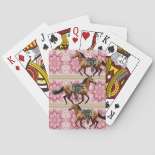 Caballos de cartas de juego
