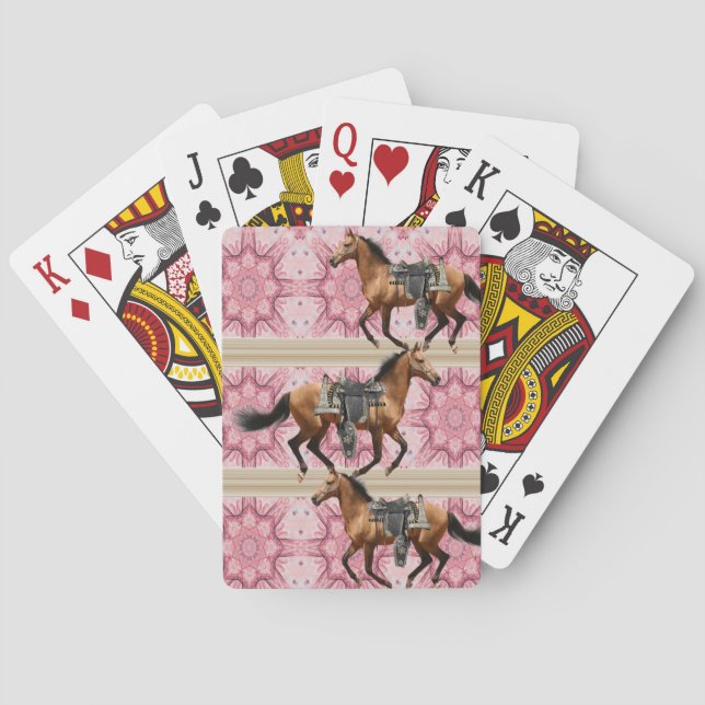 Caballos de cartas de juego (Reverso)