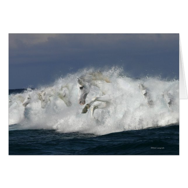 Caballos de fantasía: mar (Anverso (Horizontal))