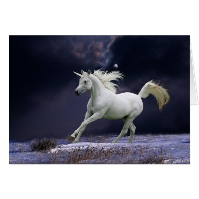 Caballos de fantasía: Unicornio (Anverso (Horizontal))