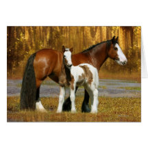 Caballos de la fantasía: Yegua y potro