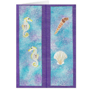 Caballos de mar de las señales y Seashells en
