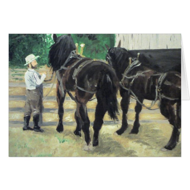 Caballos de trabajo (Anverso (Horizontal))