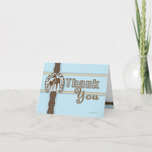 Caballos en papel Gracias Cartas de Nota