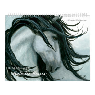 Caballos Majestuosos Por Calendario Bihrle