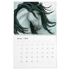 Caballos Majestuosos Por Calendario Bihrle