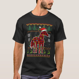 Caballos rojos Navidades Santa Ugly Sweater Pajam