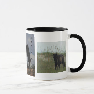Caballos salvajes de la taza de Outer Banks