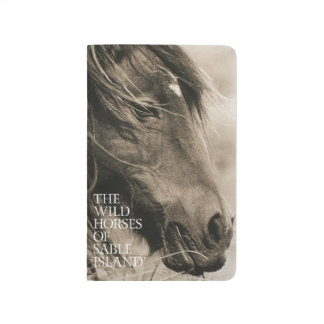 Caballos salvajes del cuaderno de la isla del