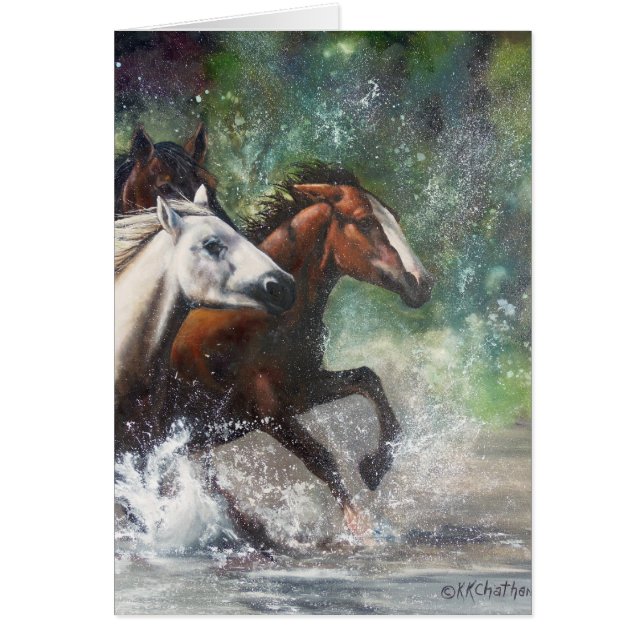 Caballos salvajes del río Salt (Frente)