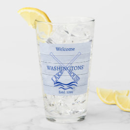 Cabaña Cabina Lago Casa Drinkware Tumbler Vidrio