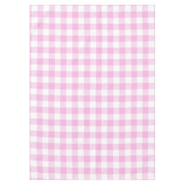 Cabaña Campestre Mantel de Cuadros Rosados para la
