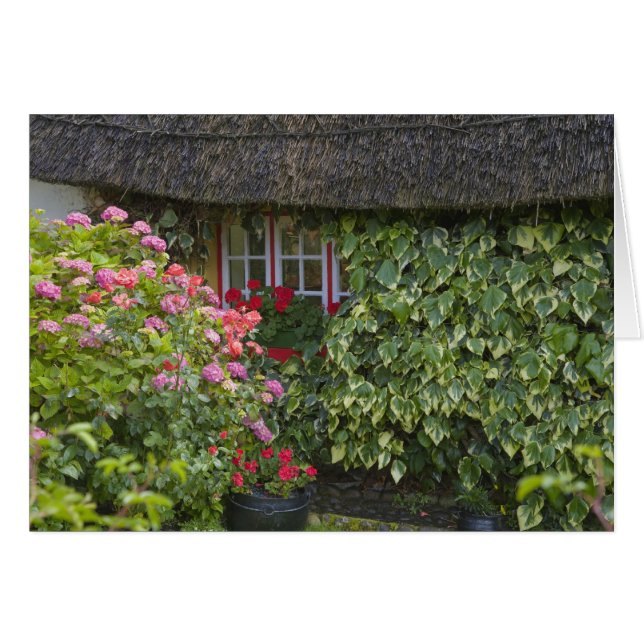Cabaña con techo de paja, Adare, condado de Limeri (Anverso (Horizontal))