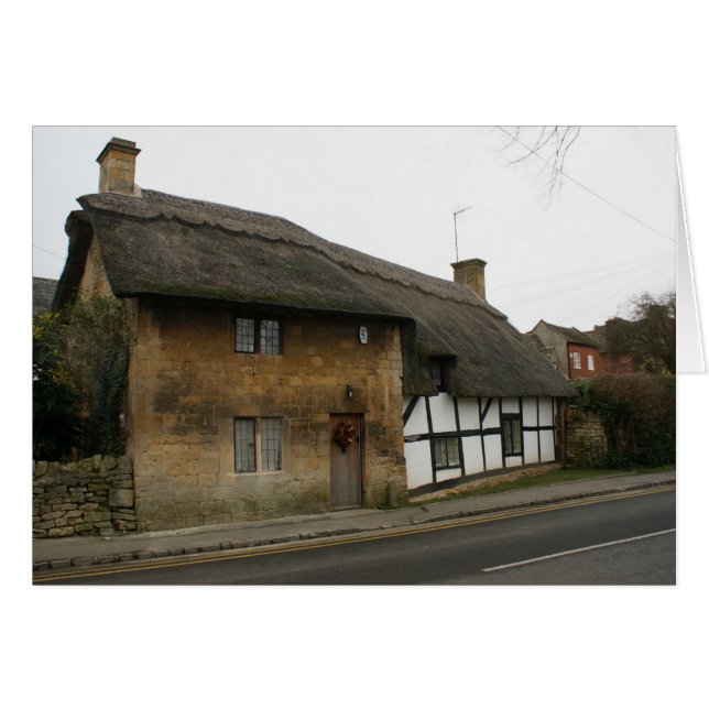 Cabaña cubierta con paja (Anverso (Horizontal))