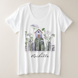 Cabaña de cuento de flores de encaje de Reina Ana