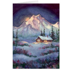 CABAÑA DE MADERA de la NOCHE de SHARON SHARPE
