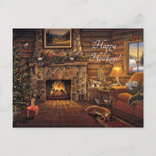 cabaña de Navidad