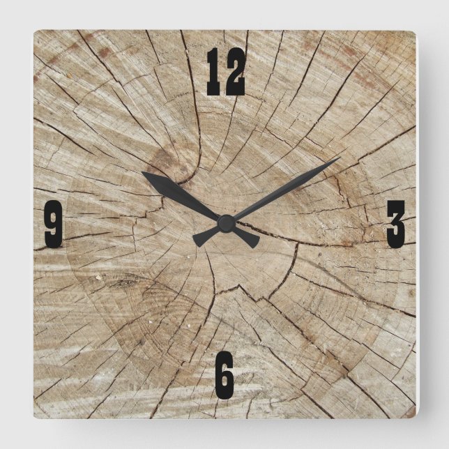 Cabaña, Reloj de pared campestre (Anverso)