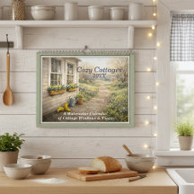 Cabañas Acogedoras 2027 – Un Calendario de Acuarel