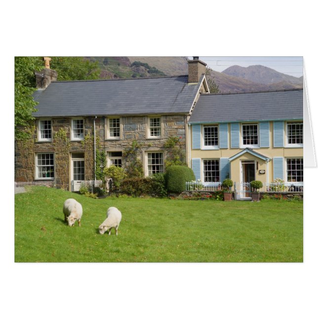 Cabañas, Beddgelert, Gwynedd, Gales (Anverso (Horizontal))