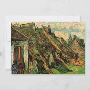 Cabañas de arenisca con techo de paja por Vincent